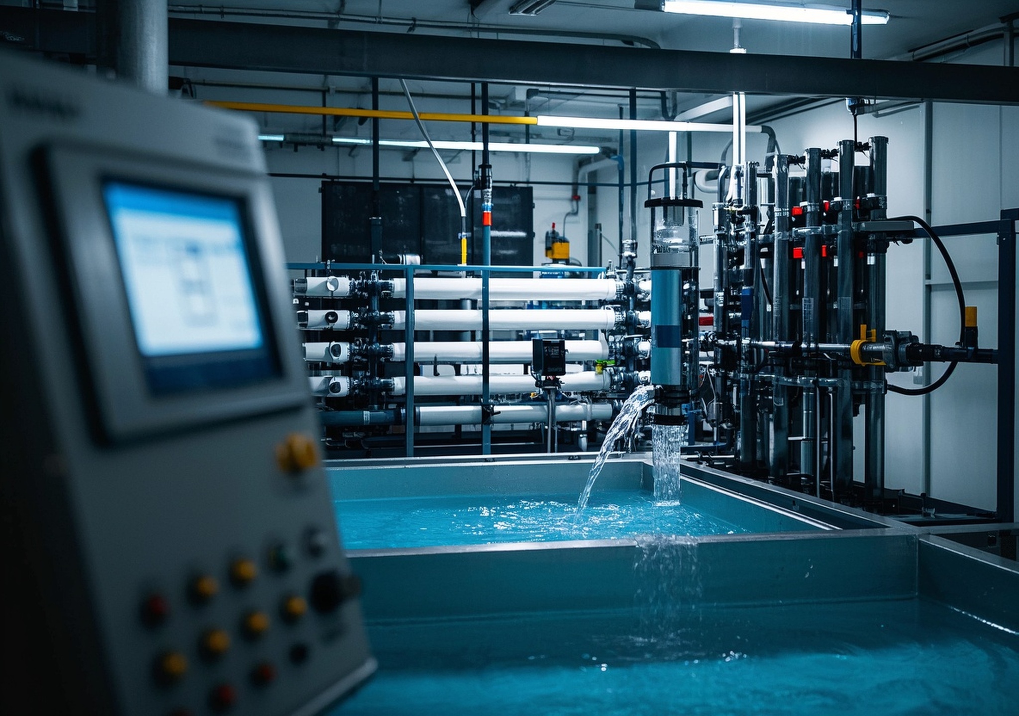 Thriving: reverse osmosis water purification system operate case study