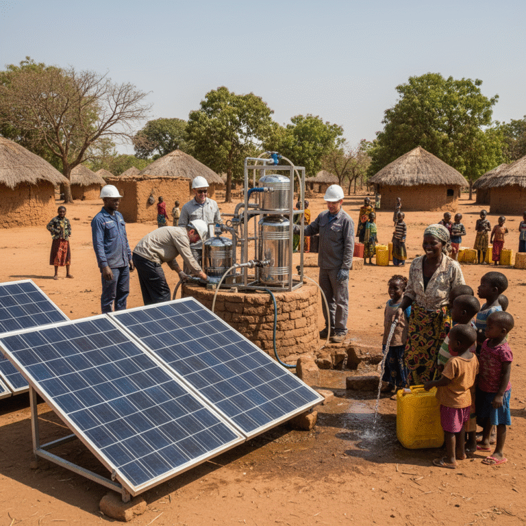 Vivid Journeys: How Well Water Treatment Systems Empower African Communities