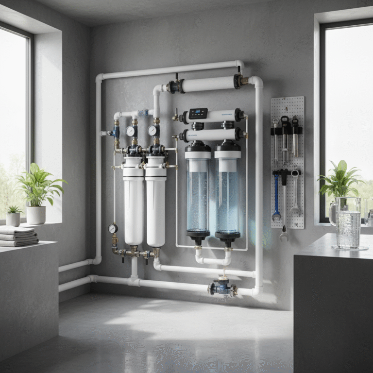 Overcoming water quality barriers through whole house ultrafiltration systems.