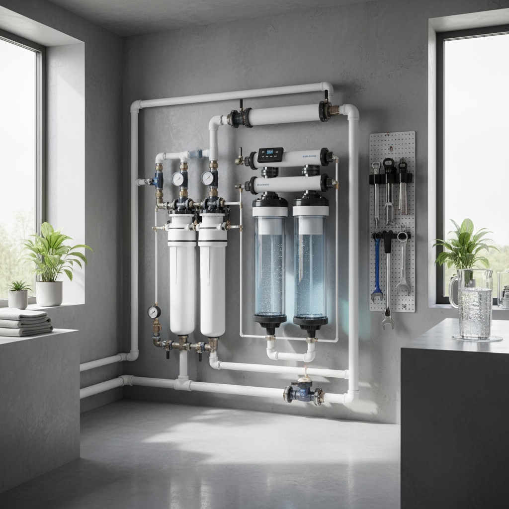 Overcoming water quality barriers through whole house ultrafiltration systems.