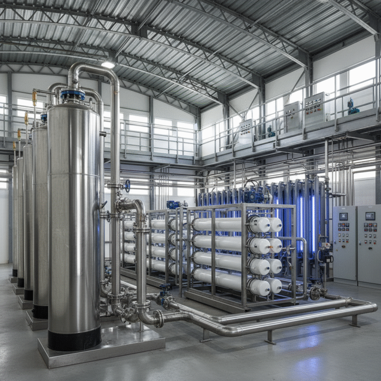 Marvel at how machinery required for water treatment plant delivers reliability