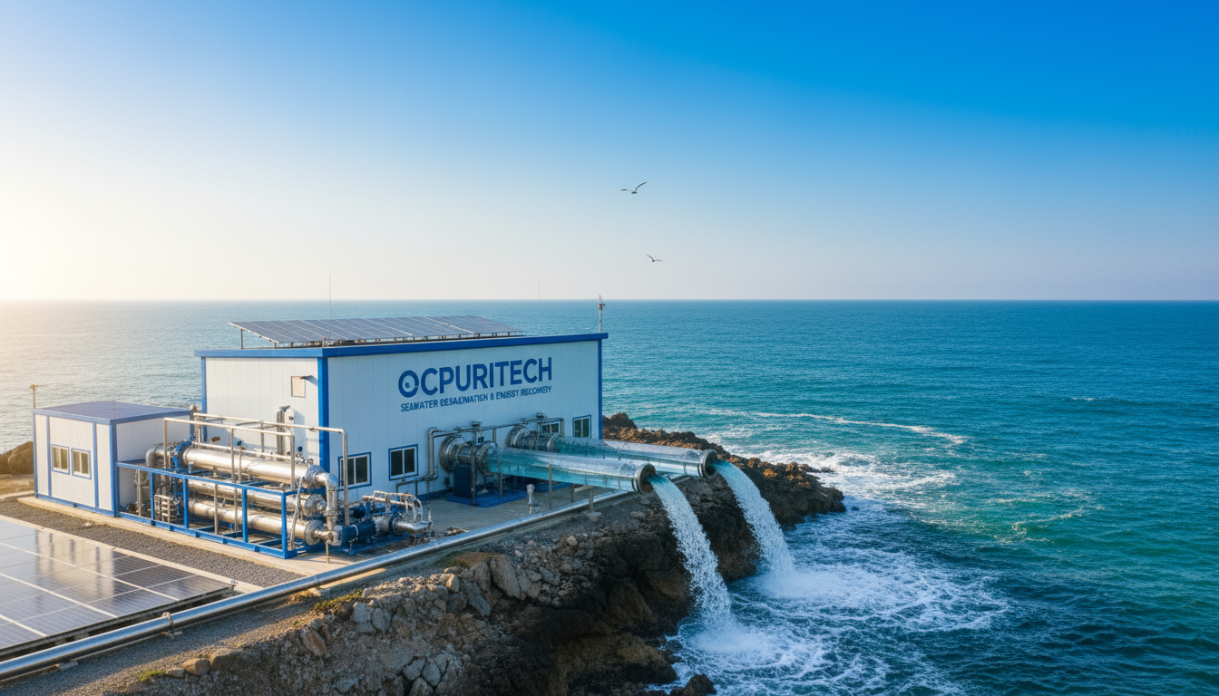 How to Make Seawater Potable Using Energy Recovery Systems