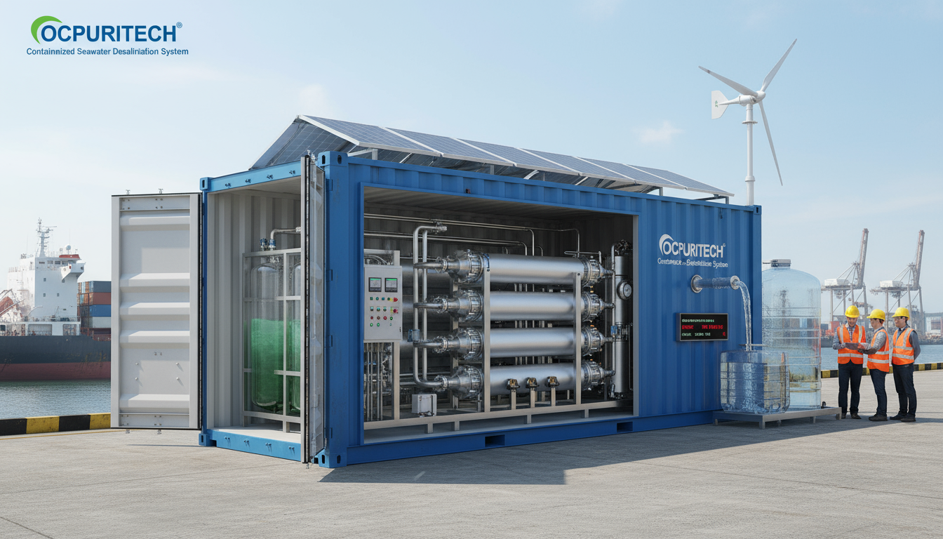 Efficient Seawater Desalination through Innovative Water Treatments