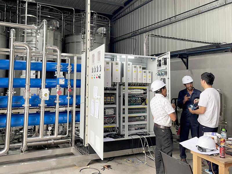 Water Treatment Control Panel