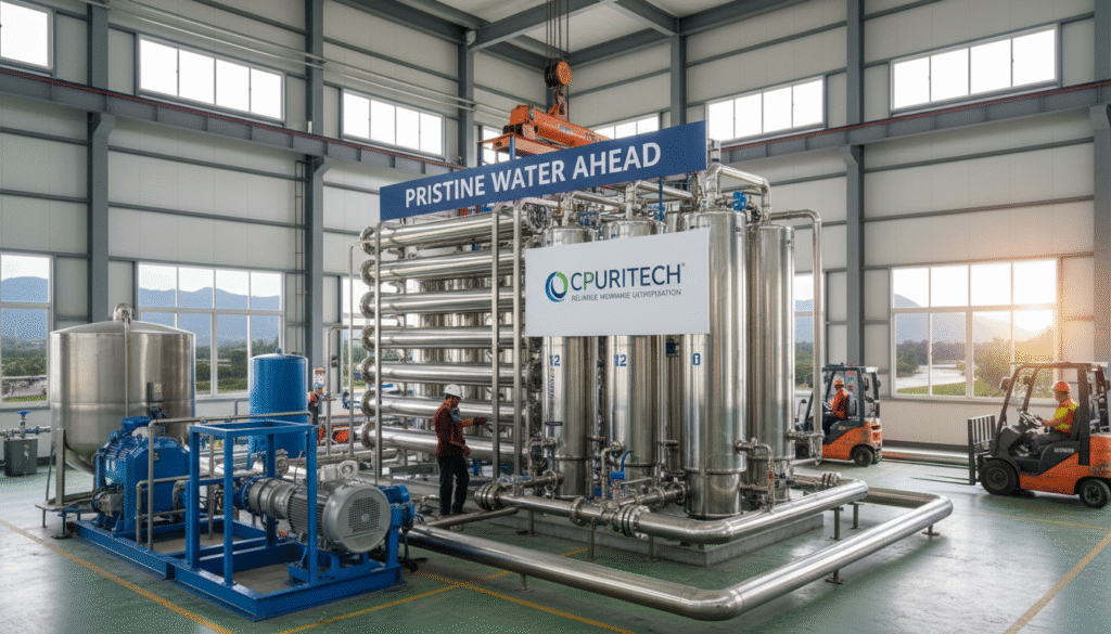 Industrial Water Treatment Upgraded with a Reliable Membrane Ultrafiltration System