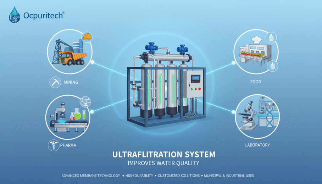 How an Ultrafiltration System Improves Water Quality in Critical Processes