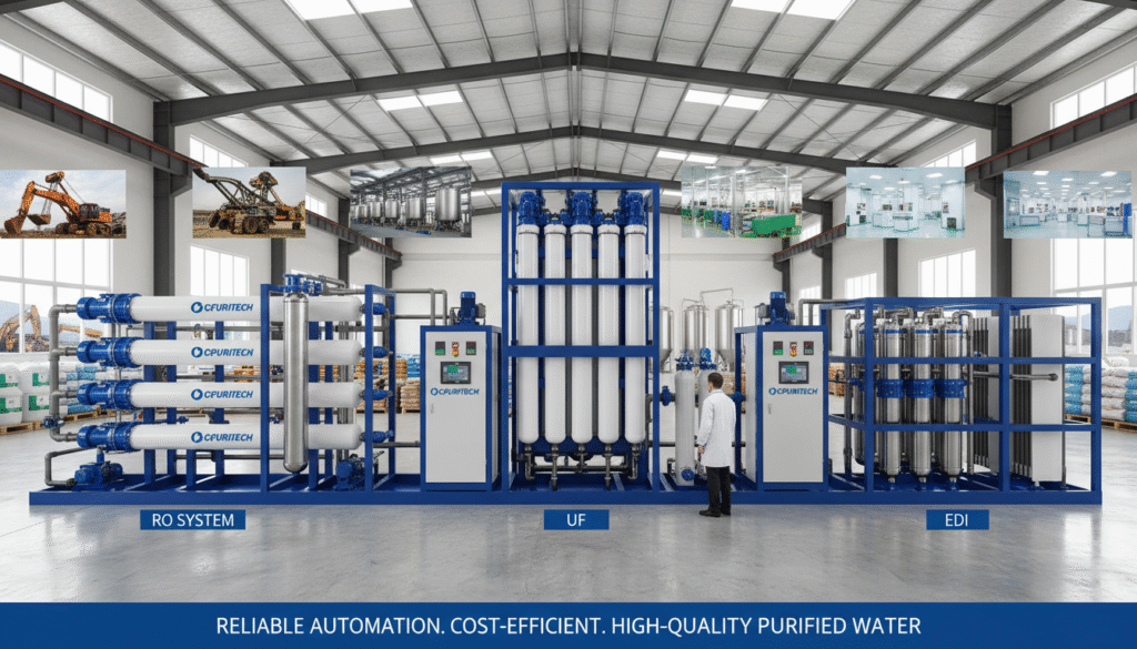 A Detailed Look at Machinery Required for Water Treatment Plant Performance