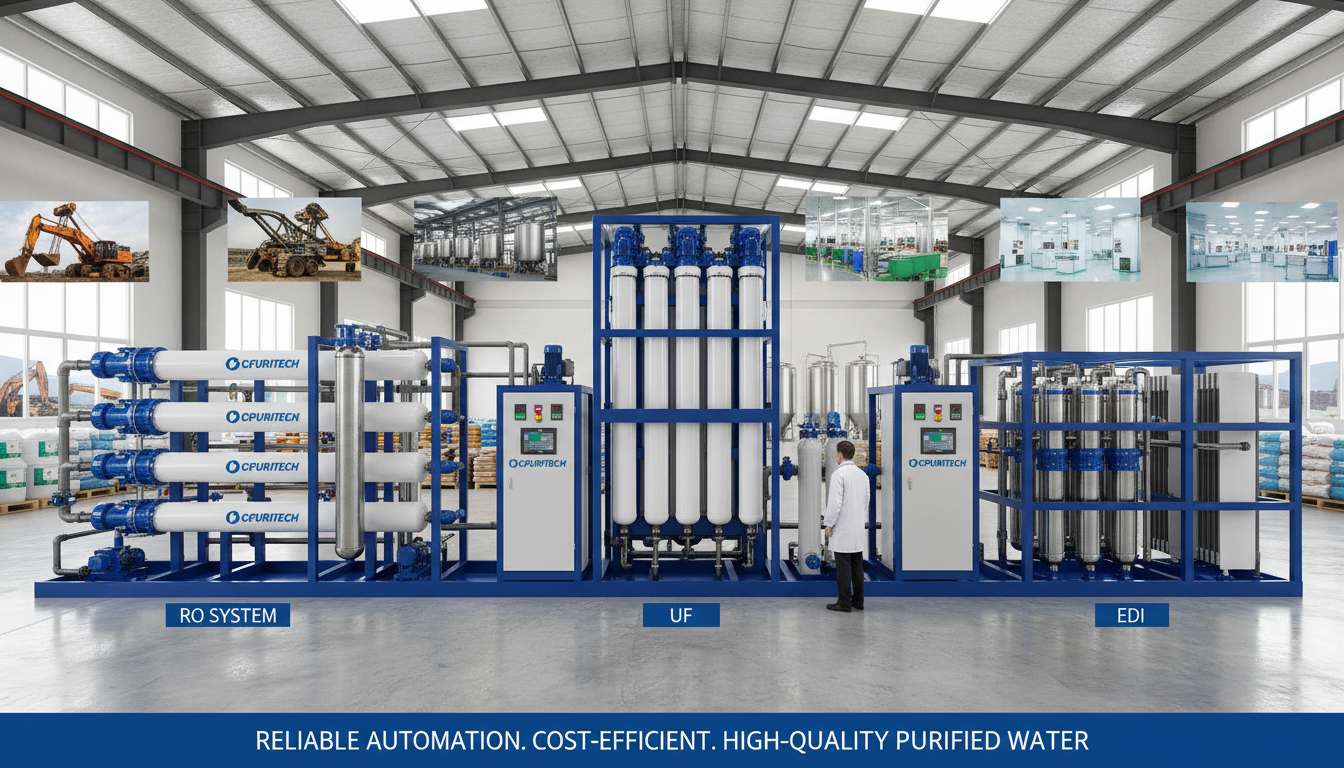 A Detailed Look at Machinery Required for Water Treatment Plant Performance