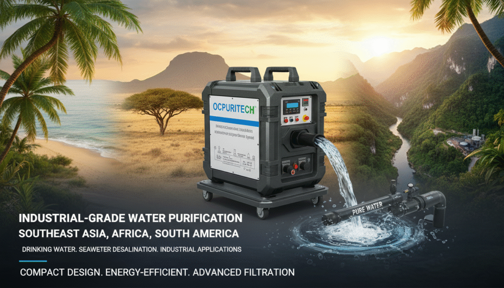 Portable Reverse Osmosis Water Filtration System: Industrial Grade Purity