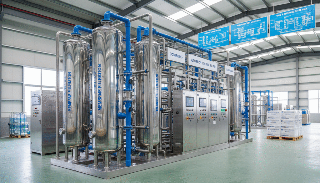 Smart Solutions in Machinery Used in Water Treatment Plant and Water Purity