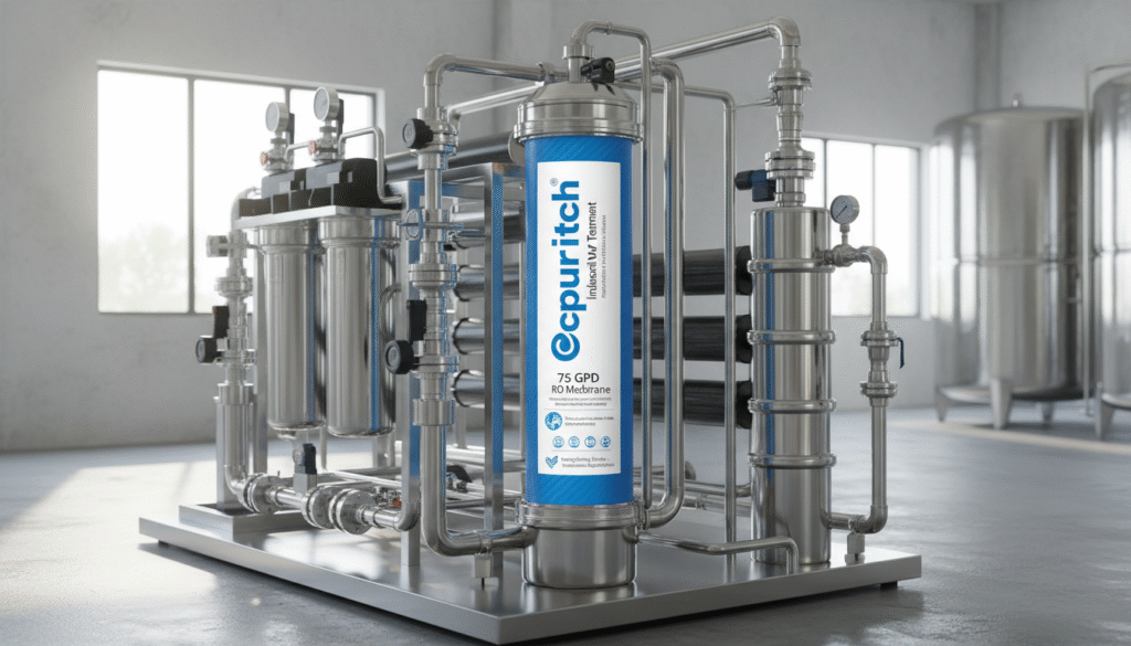 Upgrade Your System with High-Quality 75gpd Water Treatment RO Membrane