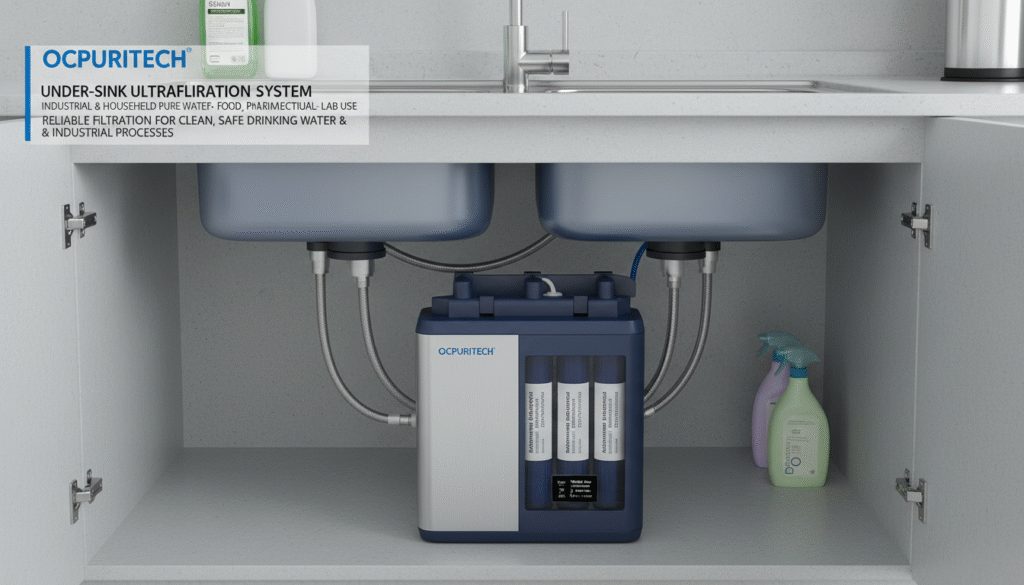 Unlock Pure Water Benefits with an Under Sink Ultrafiltration System