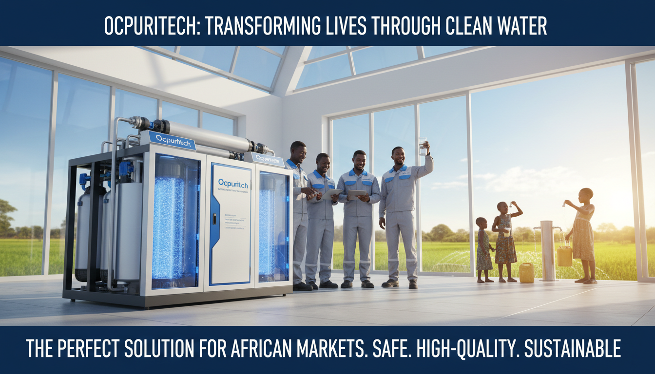 Commercial Reverse Osmosis Water Purification for Water-Stressed Regions