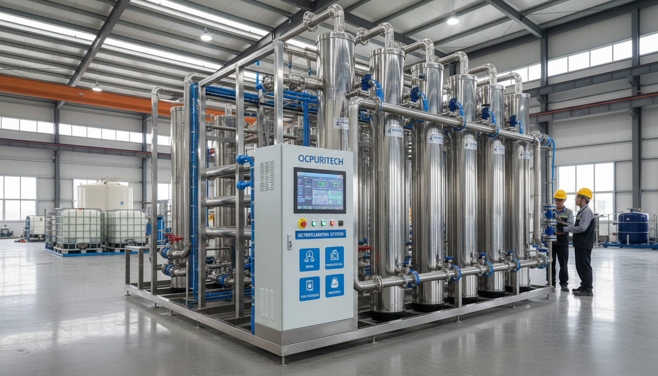 What affects the cost of ultrafiltration systems in industrial setups