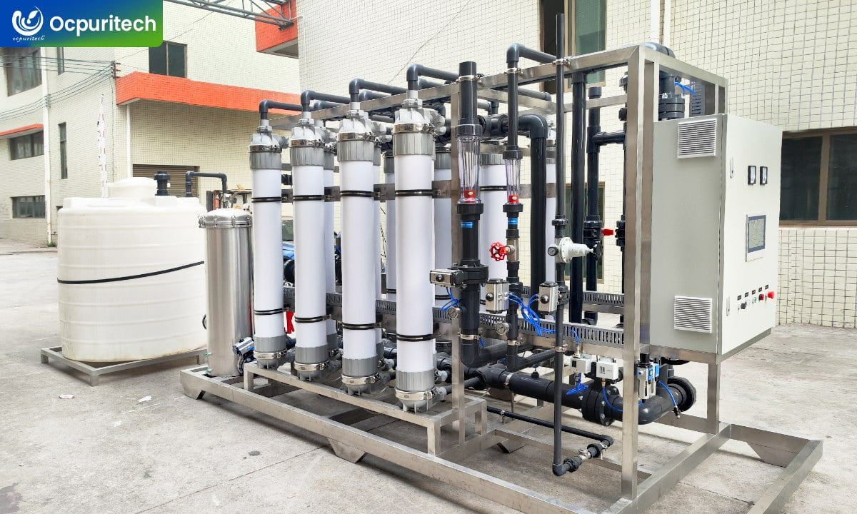 A comparison chart of different water filtration methods