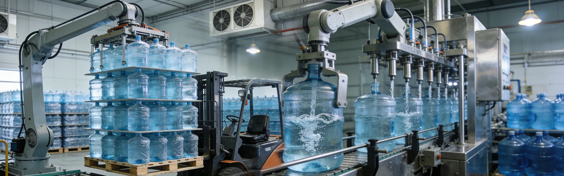 5 Gallon Bottle Filling Machine for Bottled Water Production