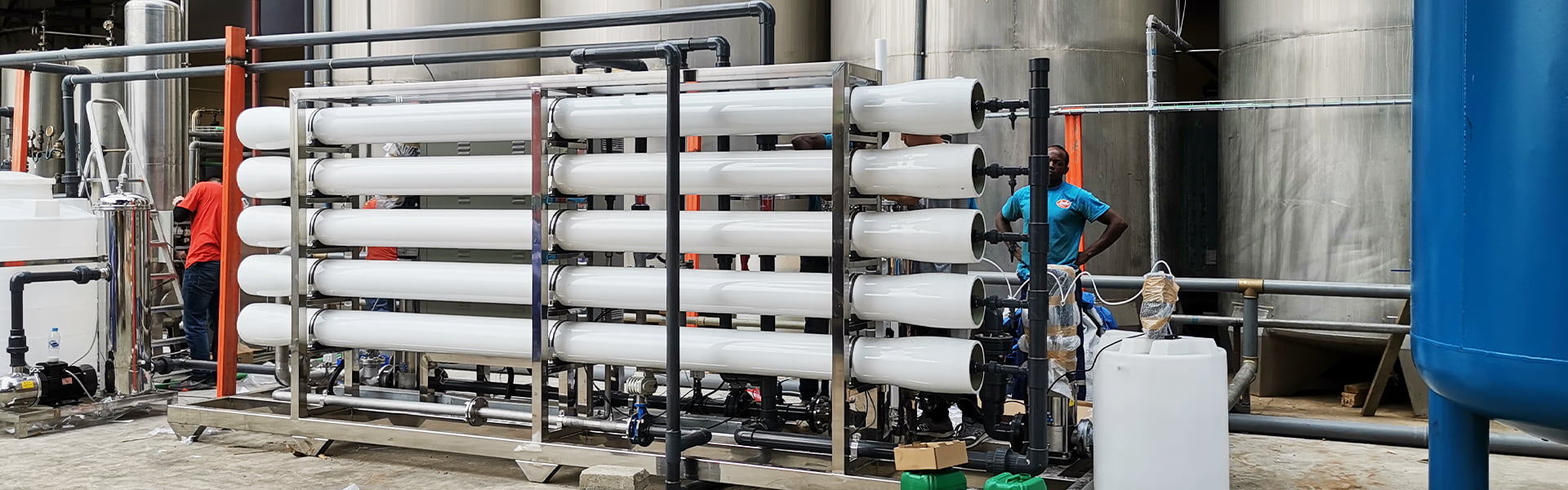 Brackish Water RO Systems for Industrial and Commercial Water Treatment