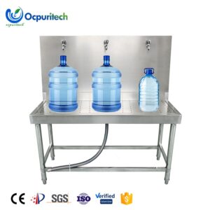 Manual Water Bottle Filling Machine 3 Taps SUS304