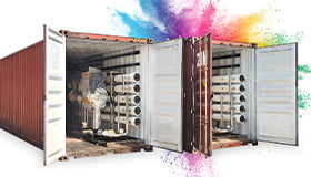 Mobile Containerized Water Treatment Equipment