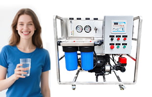 Portable Desalinate Sea Water to Drinking Machine