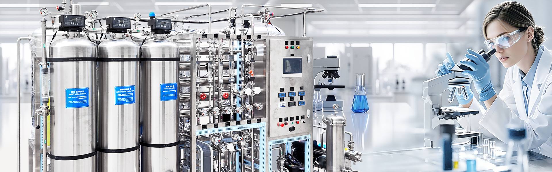 Stainless Steel Ultrapure Water Systems for Laboratory