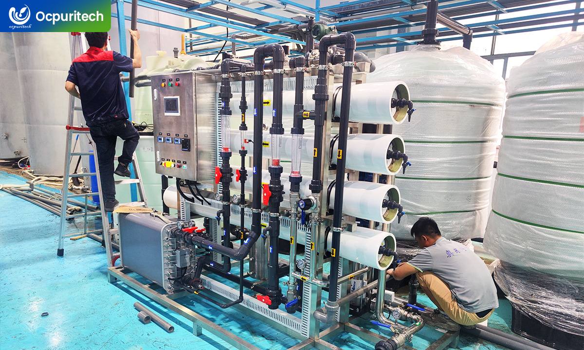 Reverse Osmosis and EDI technology combination