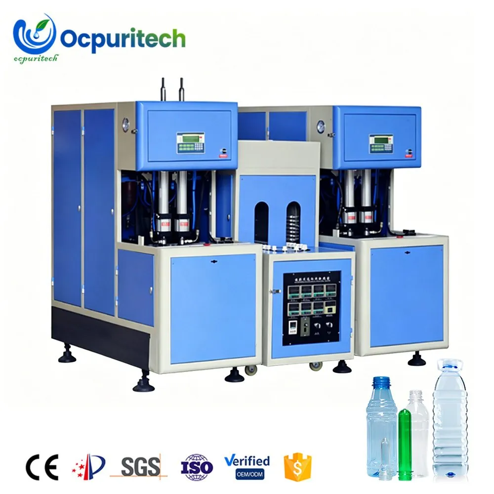 Semi-Auto Small Bottle Blowing Machine for Produce Plastic Water Bottles
