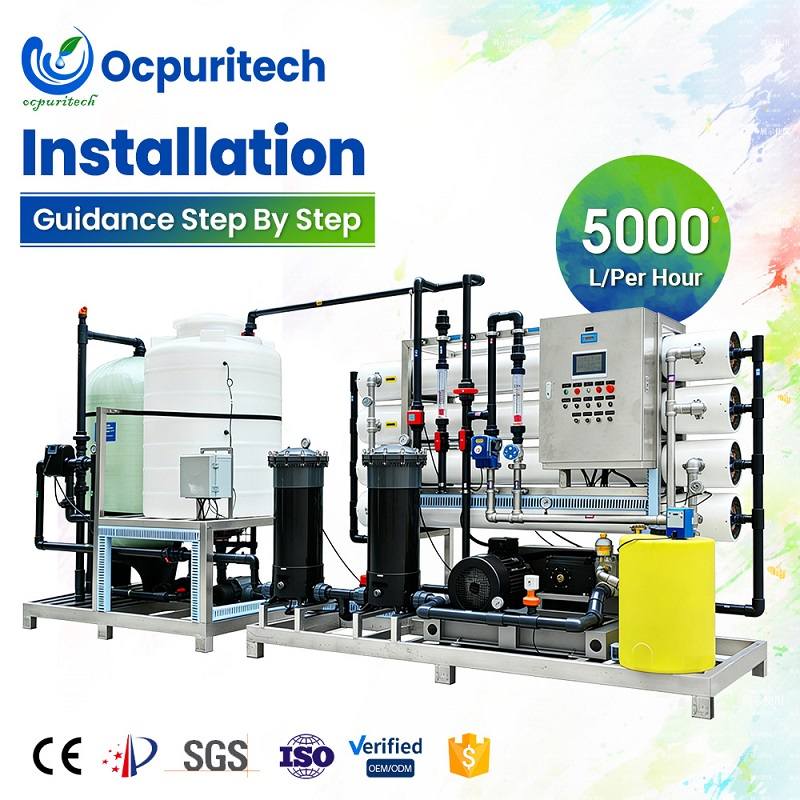 Industrial Seawater Reverse Osmosis Desalination Systems
