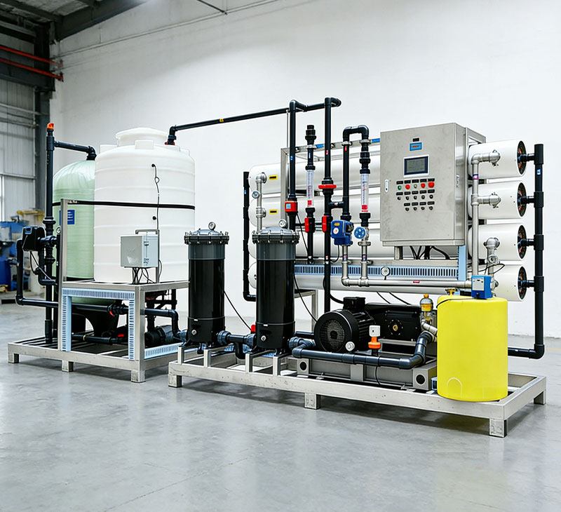 Seawater Desalination System For Potable Water Applications