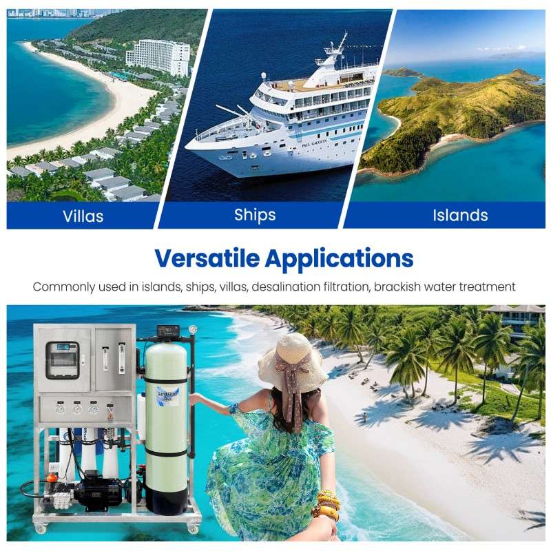 Seawater Desalination Water Treatment System For Islands