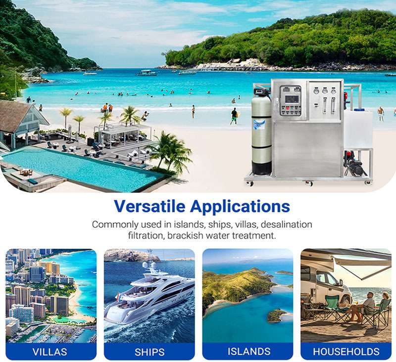 Seawater Equipments for Industrial and Commercial