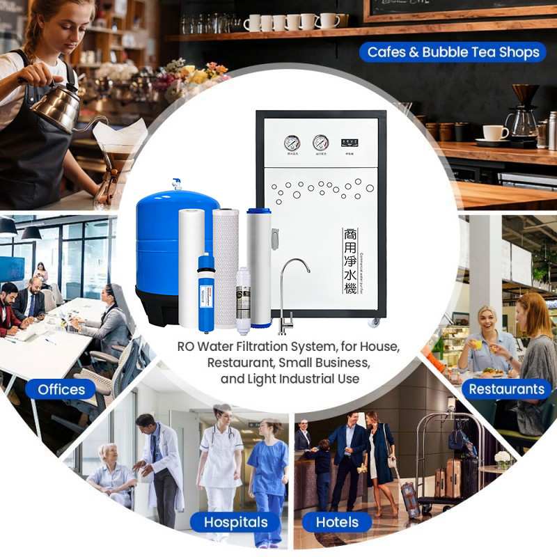 RO Water Filtration System for Hotels
