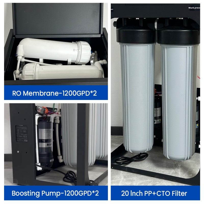 Commercial RO Machine Tankless Design