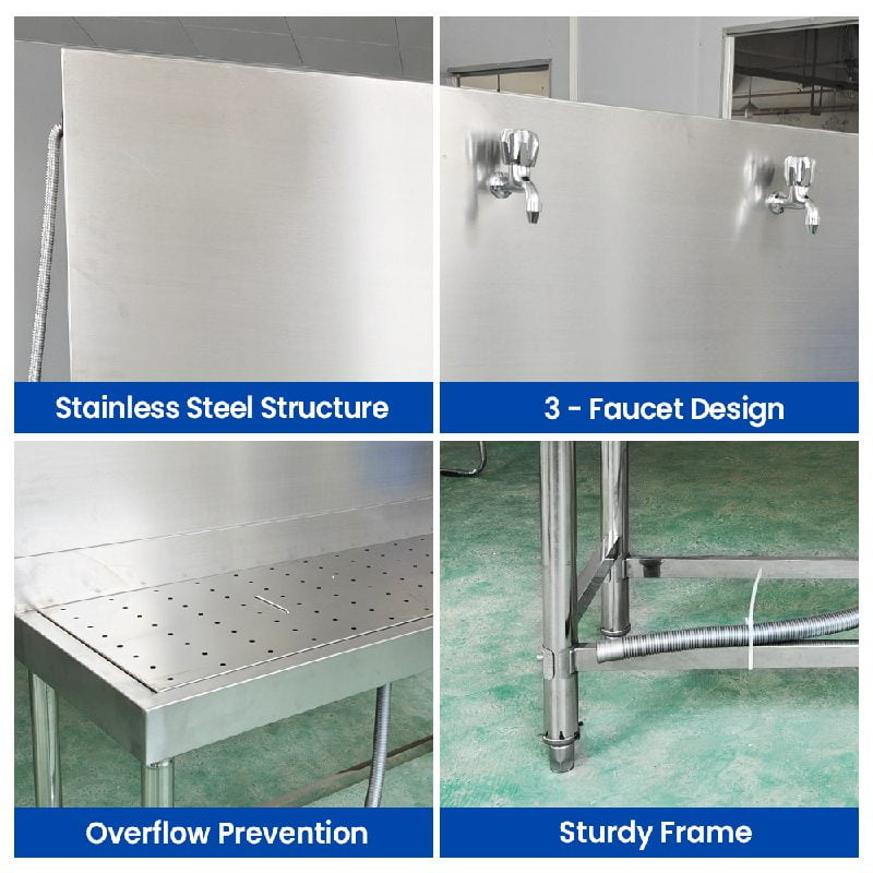 316 stainless steel pipe faucet