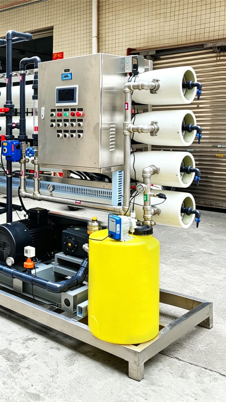 Fully automatic seawater desalination system