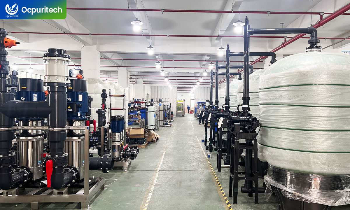 Industrial water treatment plants of Chinese manufacturers