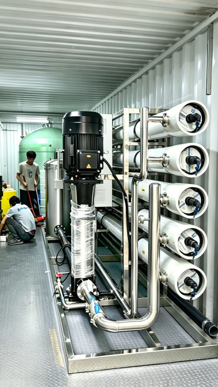 Tap Water Reverse Osmosis Systems for Industrial Applications