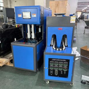 semi automatic pet bottle blowing machine