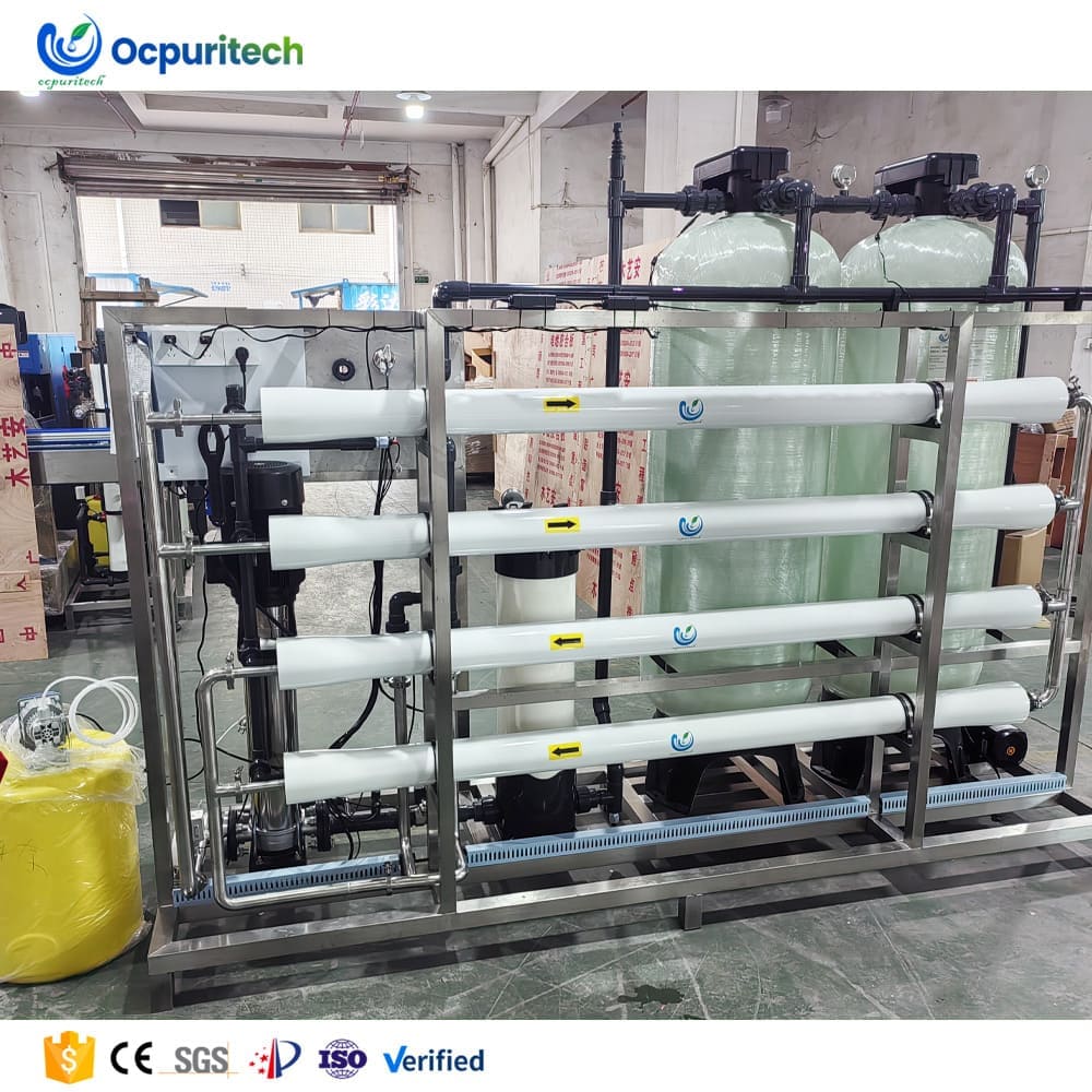 Brackish Water RO System, stainless steel rack
