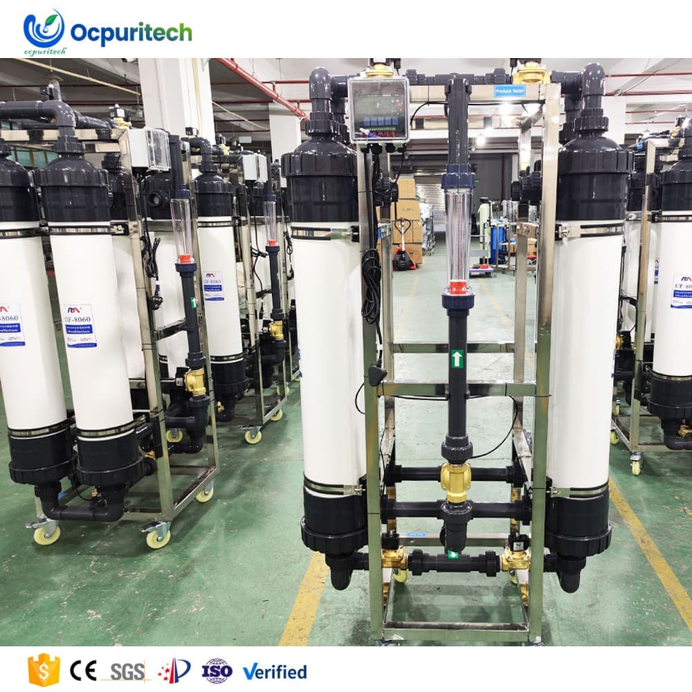 Industrial ultrafiltration water purification equipment