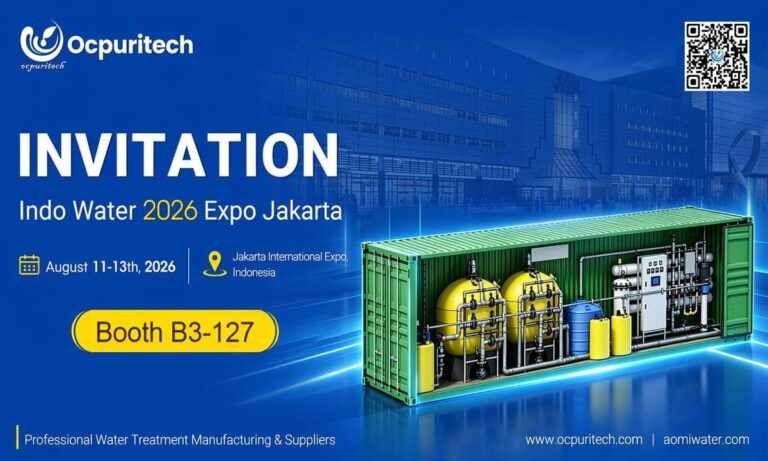 Meet Ocpuritech at Indo Water Expo 2026 | Discover Advanced RO & Water Treatment Solutions