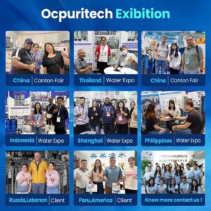 Ocpuritech Water Exhibition Photos With International Overseas Clients