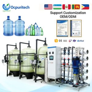 Ocpuritech customizable industrial RO water treatment plant