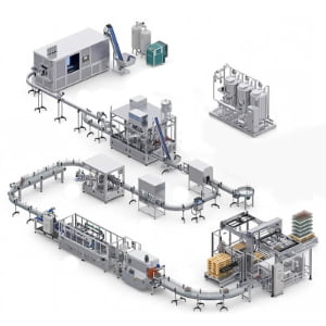 PET water bottle production line