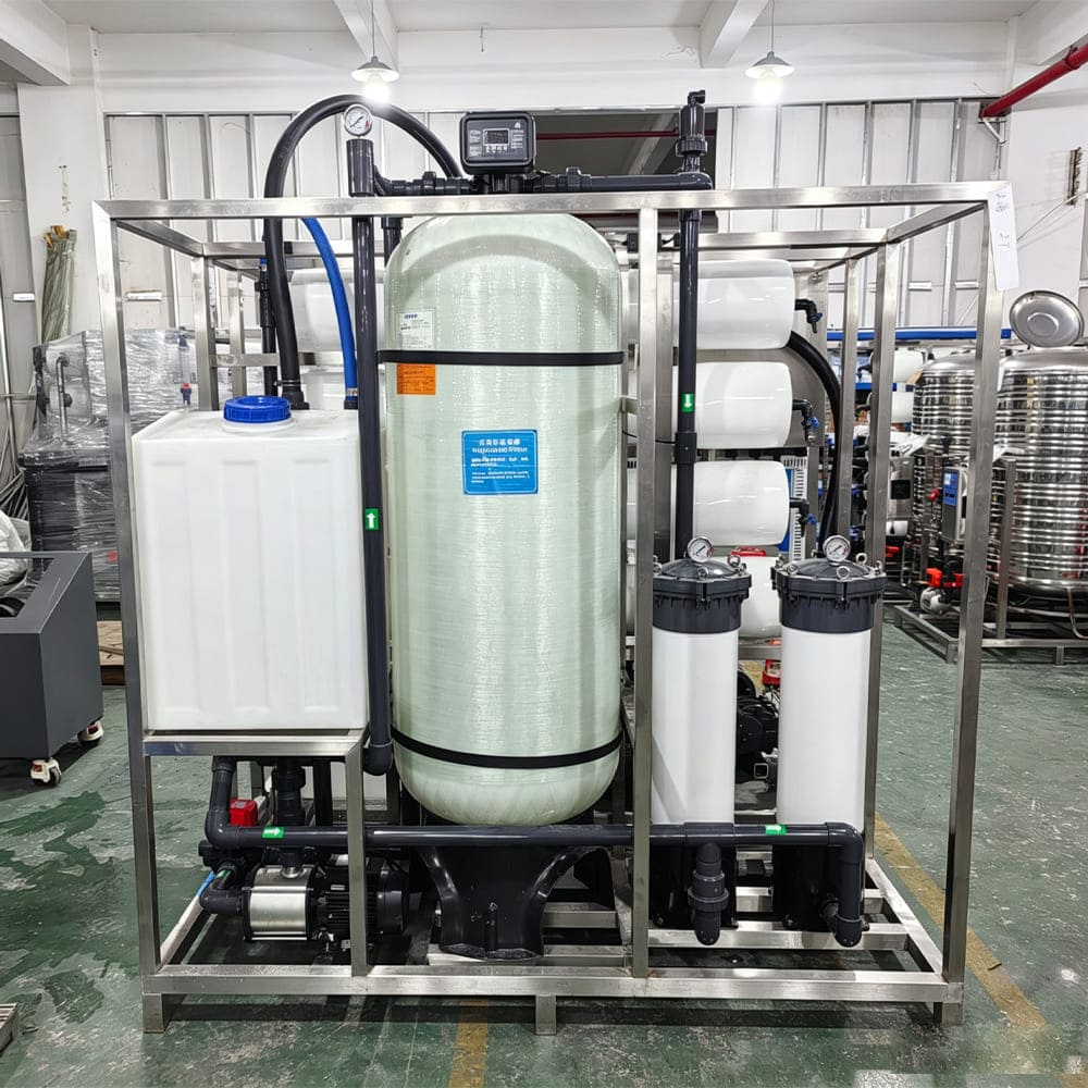 Seawater Reverse Osmosis System With Energy Recovery