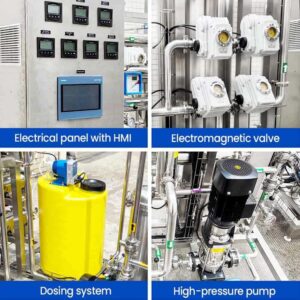 All process connections must be Tri-clamp sanitary type