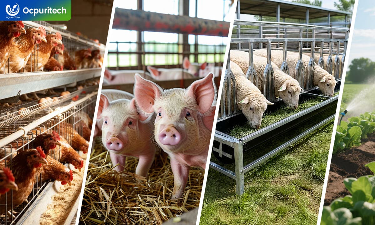 Application scenarios of water purification in farms and livestock farms