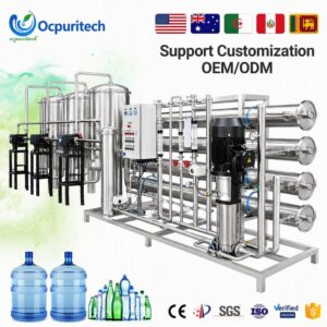Customized fully stainless steel RO water plant