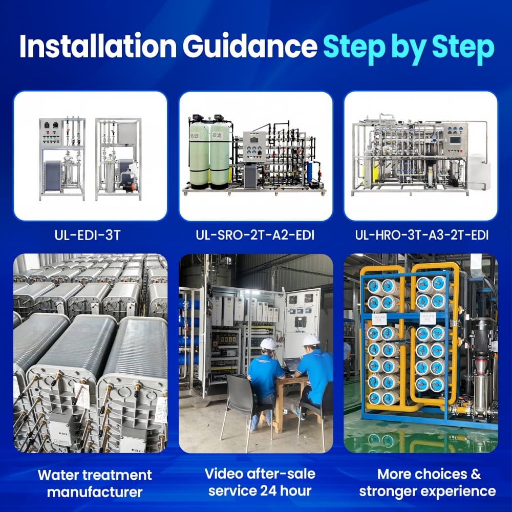Ocpuritech EDI water system installation guidance