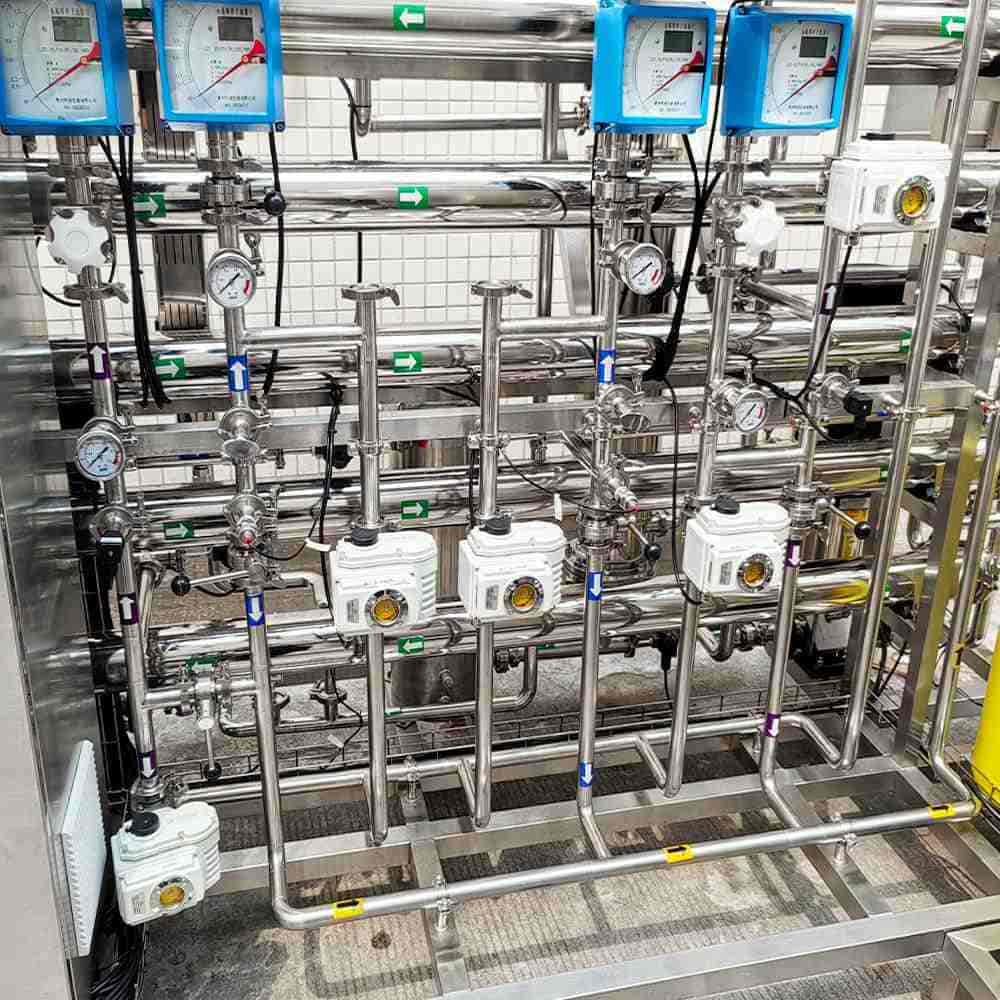 Stainless steel mold shell RO water treatment plant